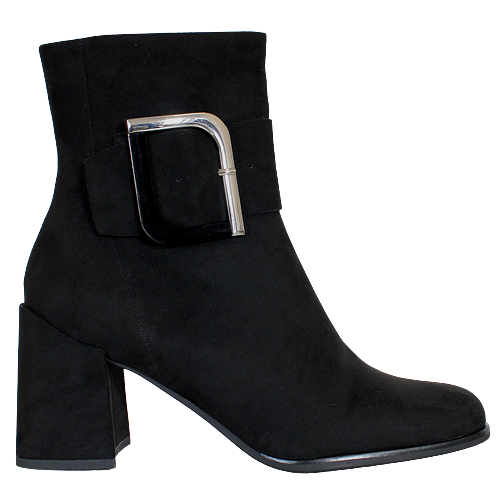 Marco Tozzi Block Heeled Ankle Boots - 25328-41 - Black