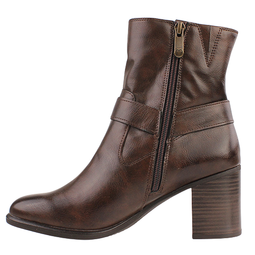 Marco Tozzi Ladies Ankle Boots - 25393-43 - Brown