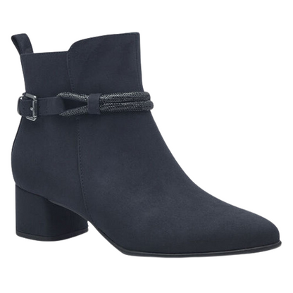 Marco Tozzi Ladies Ankle Boots - 25399-43 - Navy