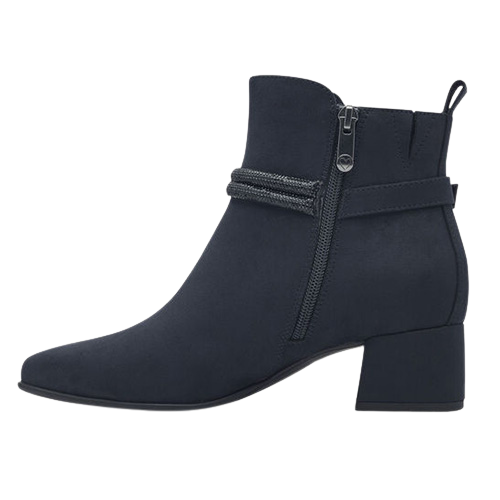 Marco Tozzi Ladies Ankle Boots - 25399-43 - Navy