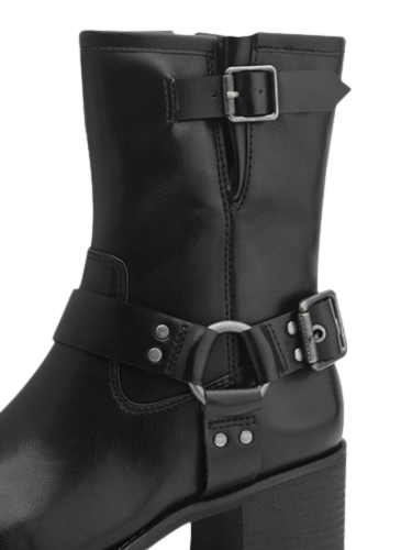 Marco Tozzi Ladies Biker Boots - 25388-43 - Black