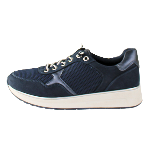 Marco Tozzi Ladies Wedge Trainers - 23731-42 - Navy