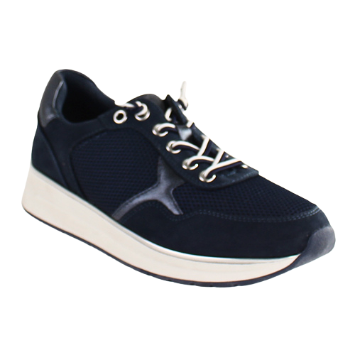 Marco Tozzi Ladies Wedge Trainers - 23731-42 - Navy