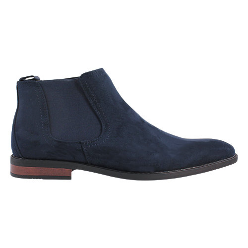 Marcozzi Mens Chelsea Boots - Bremen - Navy Suede