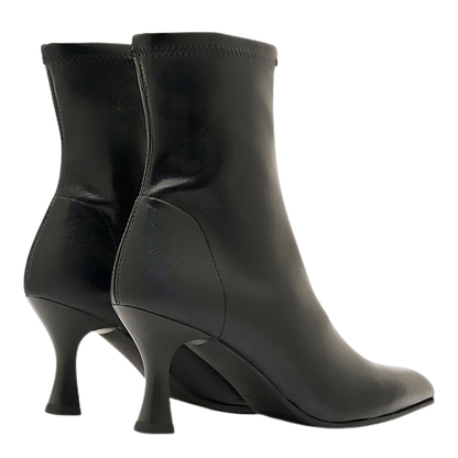 Miss Elastic Sock Boots - 78042 - Black