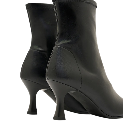 Miss Elastic Sock Boots - 78042 - Black