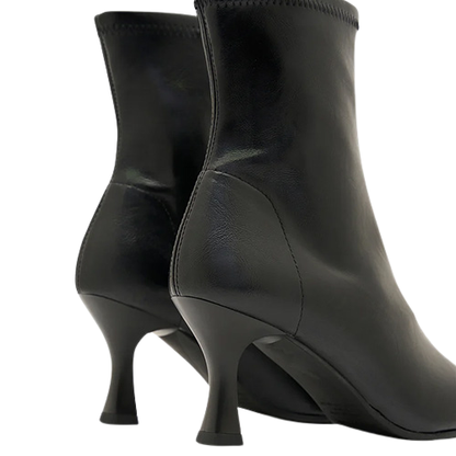 Miss Elastic Sock Boots - 78042 - Black