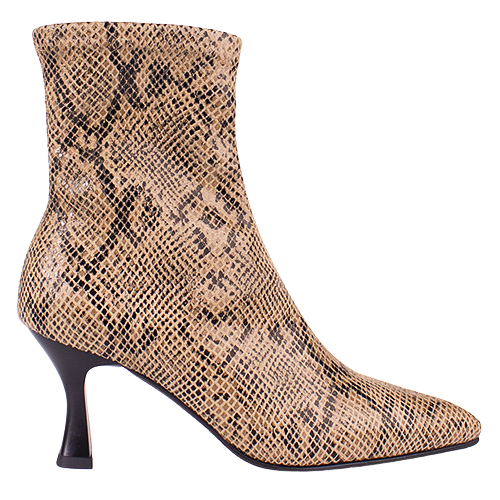 Miss Elastic Ankle Boots -78042 - Snake