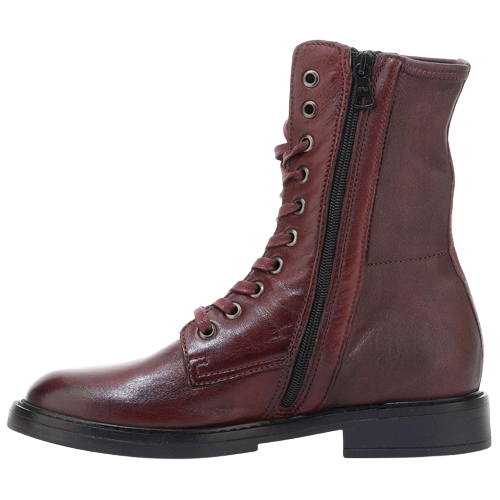 Ladies 2025 burgundy boots