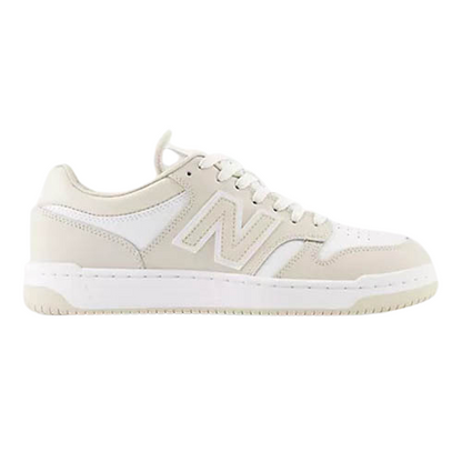 New Balance Unisex Trainers -  BB480LBB - Beige/White