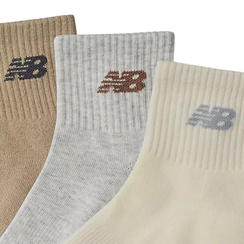 New Balance 3pk Ankle Socks - Assorted