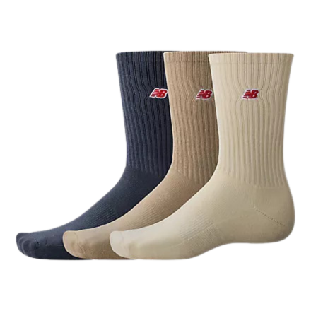 New Balance Patch Logo Crew Socks - Assorted