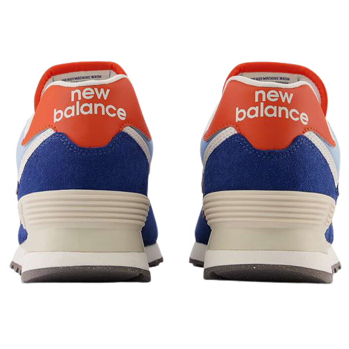 New Balance Ladies Trainers WL574 Blue Greenes Shoes