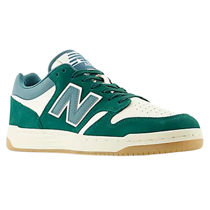 New Balance Unisex Trainers- BB480LPA -Green/White