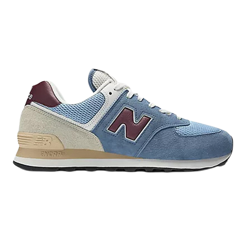 New Balance Unisex Trainers - U574SPR - Blue / Burgundy