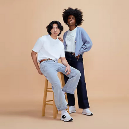 New Balance Unisex Trainers - MS327CWB - White / Black