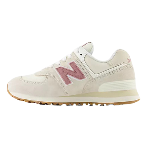 Ladies pink new balance hot sale trainers