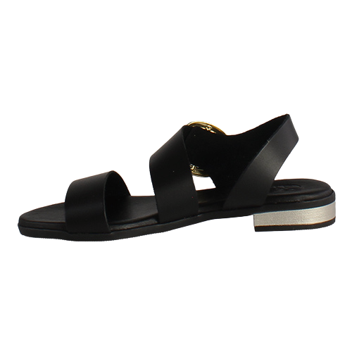Oh! My Sandals Ladies Flat Sandals - 5333 - Black