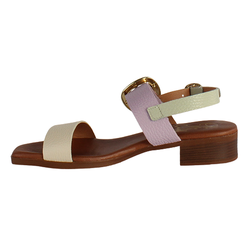 Oh My Sandals Ladies Flat Sandals - 5346 - Purple Multi