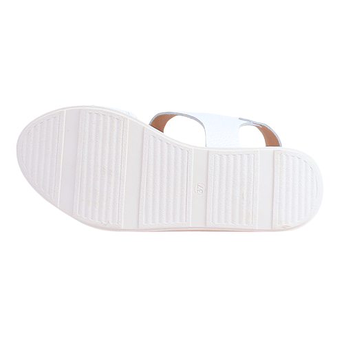 Oh! My Sandals Ladies Wedge Sandals - 5672 - White