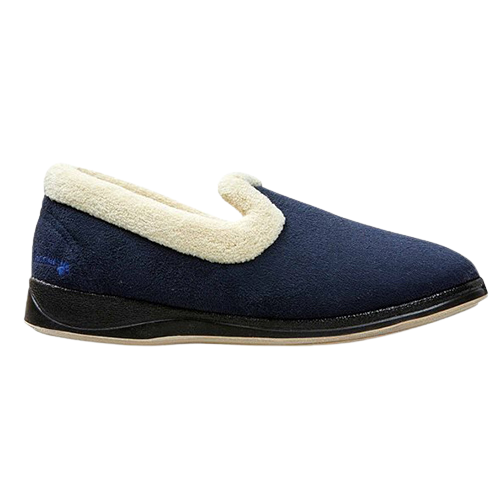 Padders Ladies Slippers - Repose - Navy