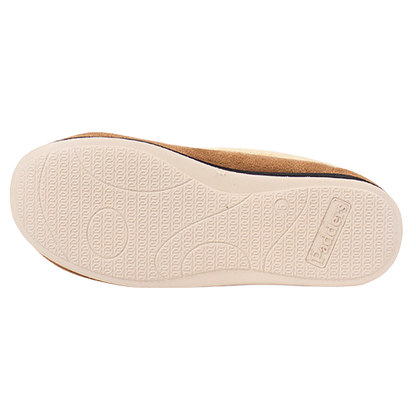 Padders Ladies Wide Fit  Slippers - Repose - Taupe