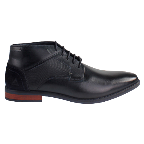 Park &amp; 1st Mens Ankle Boots -Woodhaven-Navy