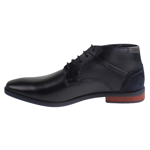 Park &amp; 1st Mens Ankle Boots -Woodhaven-Navy