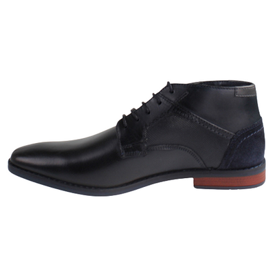 Park & 1st Mens Ankle Boots -Woodhaven-Navy