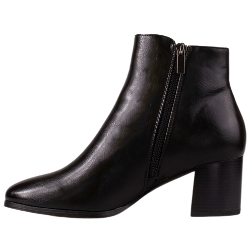 Patrizio Como Ladies Ankle Boots - Burunzo - Black