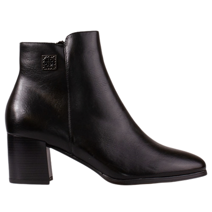 Patrizio Como Ladies Ankle Boots - Burunzo - Black