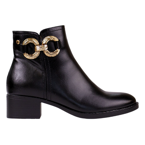 Patrizio Como Ladies Ankle Boots - Imperia - Black