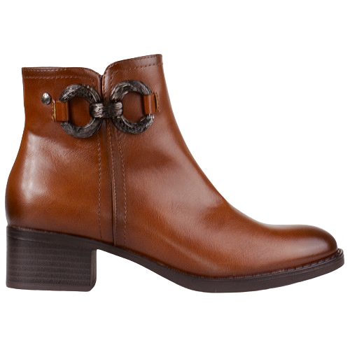 Patrizio Como  Ladies Ankle Boots - Imperia- Tan