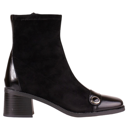 Patrizio Como Ladies Ankle Boot - Serri -  Black