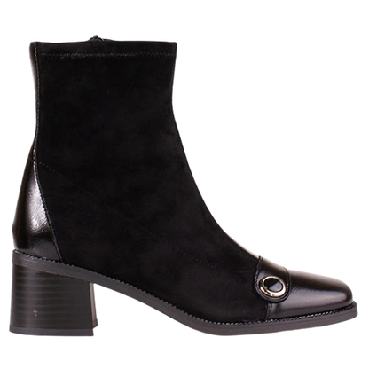 Patrizio Como Ladies Ankle Boot - Serri -  Black