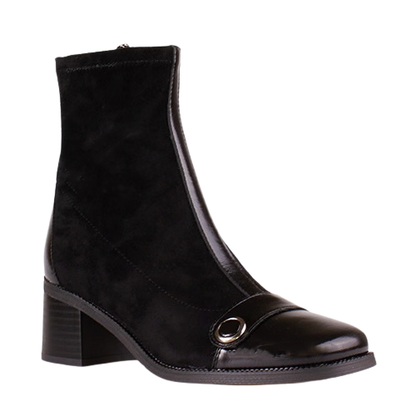 Patrizio Como Ladies Ankle Boot - Serri -  Black