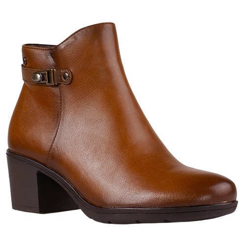 Patrizio Como Ladies Ankle Boot - Simeri - Tan