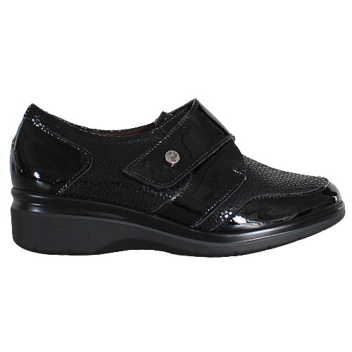 Pitillos Ladies Wedge Shoes - 5311 - Black
