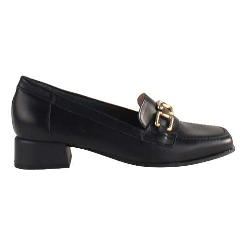 Pitillos Block Heeled Loafers - 5770 - Navy