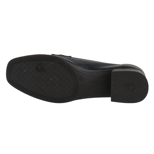 Pitillos  Block Heeled Loafers - 5770 - Navy