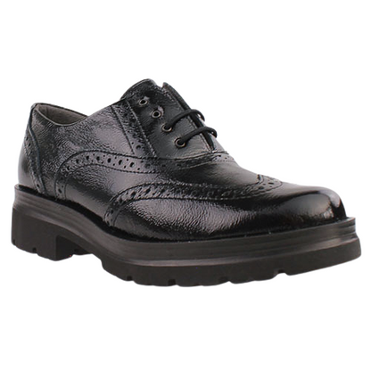 Pitillos Ladies Brogues - 10098 -  Black Patent