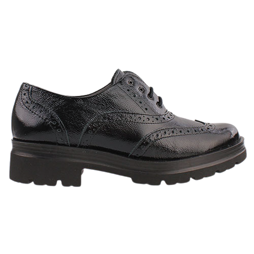 Pitillos Ladies Brogues - 10098 - Black Patent