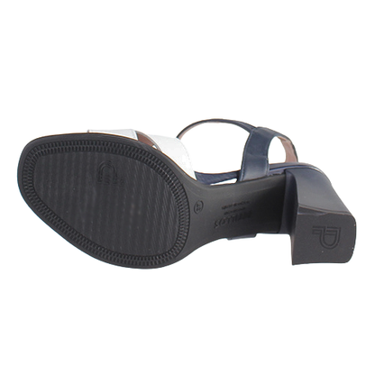 Pitillos Block Heeled Sandals - 5703 - Navy