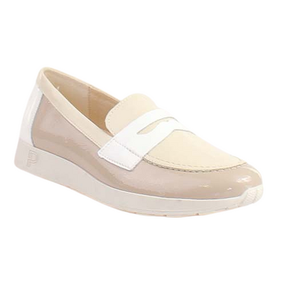 Pitillos Ladies Loafers - 10420 - Beige Multi