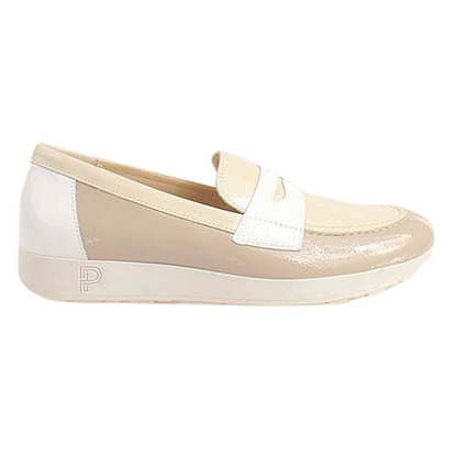 Pitillos Ladies Loafers - 10420 - Beige Multi