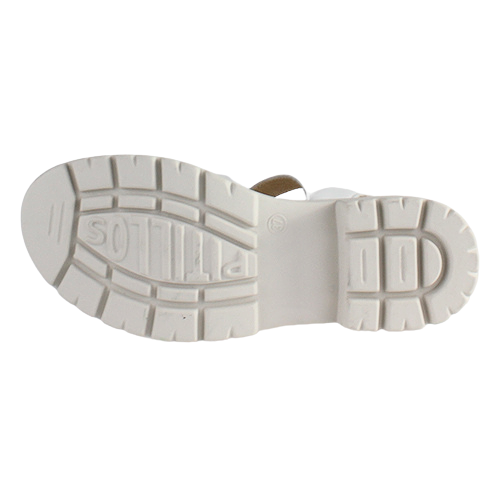 Pitillos Flat  Sandals - 2832 - White