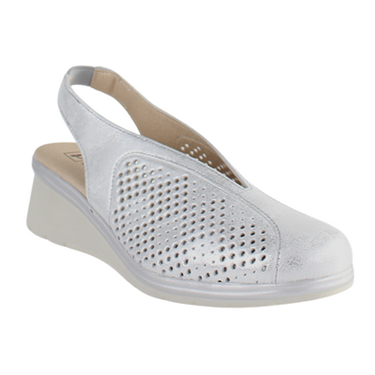 Pitillos Wedge Sandals - 5743 - Silver