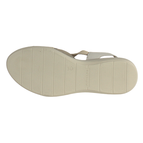 Pitillos Wedge Sandals - 5594 - Cream