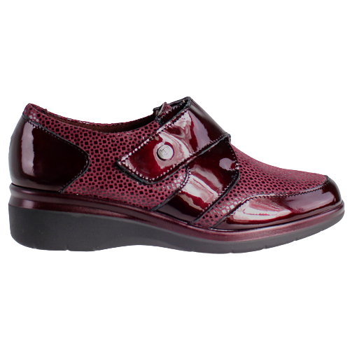 Pitillos Ladies Wedge Shoes - 5311 - Burgundy