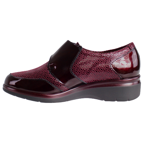 Pitillos Ladies Wedge Shoes - 5311 - Burgundy